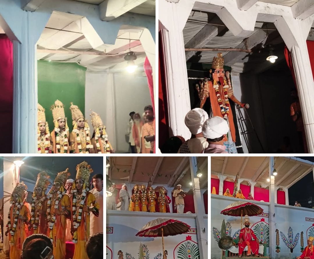 रामनगर रामलीला में गूंजा आनंद – प्रभु श्रीराम का हुआ जन्म, अयोध्या में छाया उत्सव