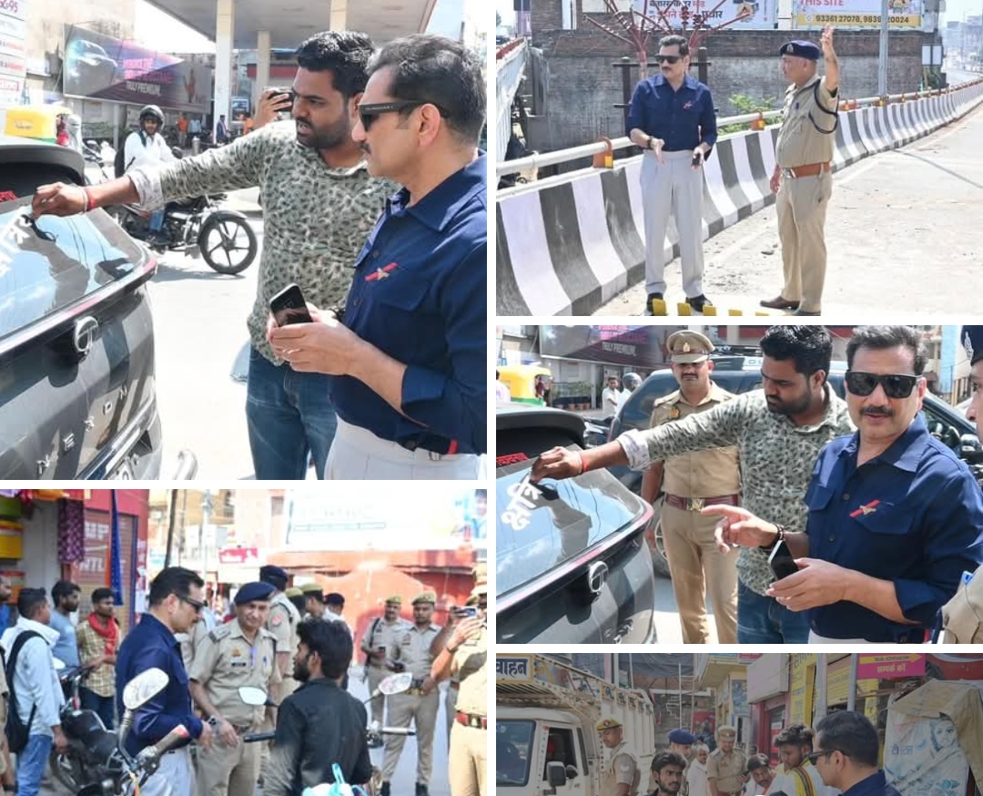 वाराणसी पुलिस की बड़ी पहल – वाहनों पर जाति प्रदर्शन पर पूरी तरह रोक, महिला सुरक्षा पर विशेष जोर
