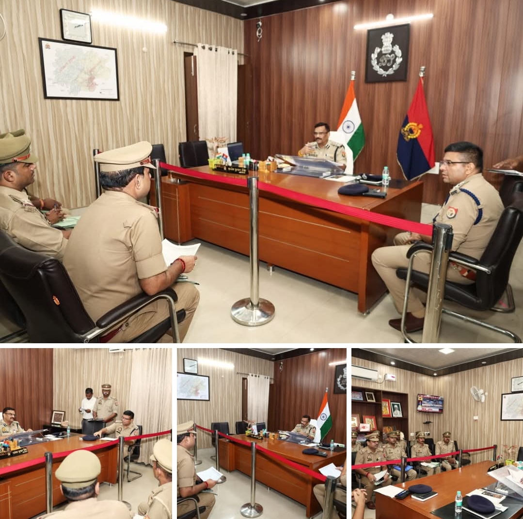 लंबित विवेचनाओं पर सख्ती”अपर पुलिस आयुक्त (अपराध) ने वाराणसी में की बड़ी समीक्षा बैठक