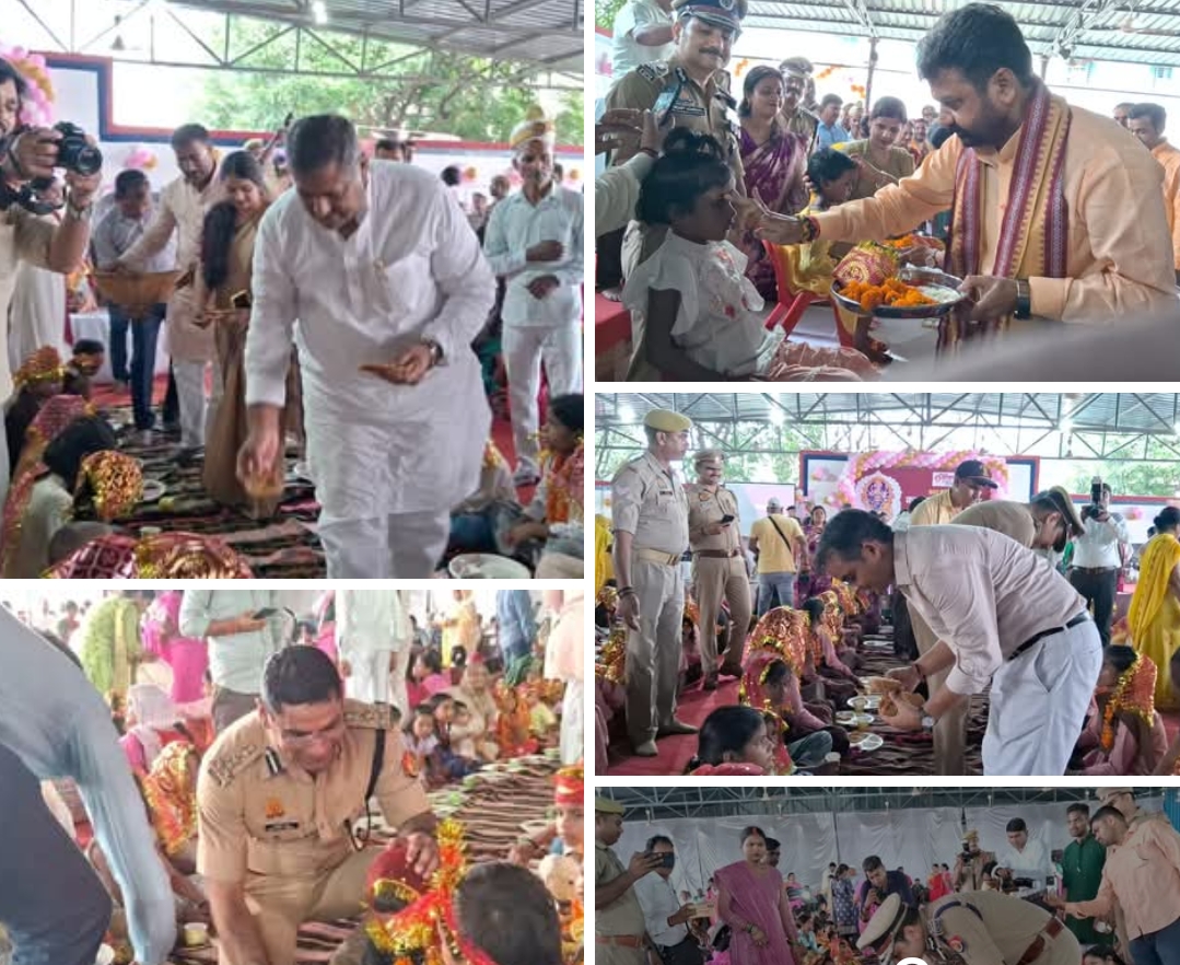 वाराणसी में मिशन शक्ति 5.0 के तहत 501 कन्याओं का पूजन, उपहार व सम्मान समारोह सम्पन्न, मा० विधान परिषद सदस्य राय धर्मेन्द्र सिंह और राज्य मंत्री (स्वतंत्र प्रभार) डॉ. दयाशंकर मिश्र ‘दयालु’ समेत कई गणमान्य रहे उपस्थित