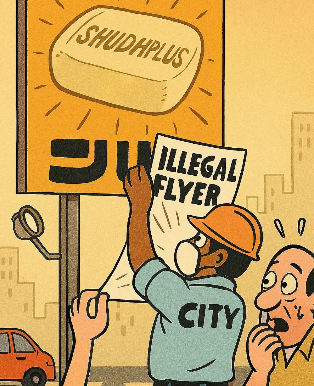 वाराणसी नगर निगम की सख्ती — अवैध विज्ञापन पर ₹5.50 लाख का जुर्माना, शुरू हुई हटाने की कार्रवाई