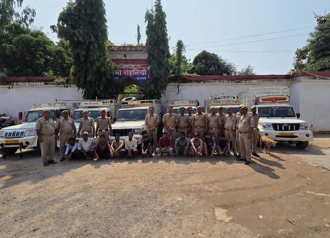 ऑपरेशन चक्रव्यूह: 35 गोवंशों की तस्करी का पर्दाफाश, 11 तस्कर गिरफ्तार, 6 पिकअप वाहन बरामद