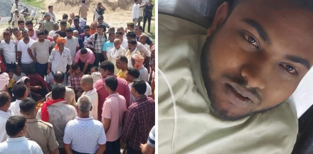 गाजीपुर में समाजसेवी अमितेश मिश्रा पर जानलेवा हमला, बाल-बाल बचे – एक बदमाश को लगी गोली, दो फरार