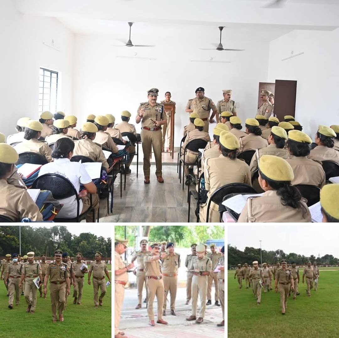वाराणसी पुलिस: महिला आरक्षियों के प्रशिक्षण और पुलिस लाइन निरीक्षण के दिशा-निर्देश
