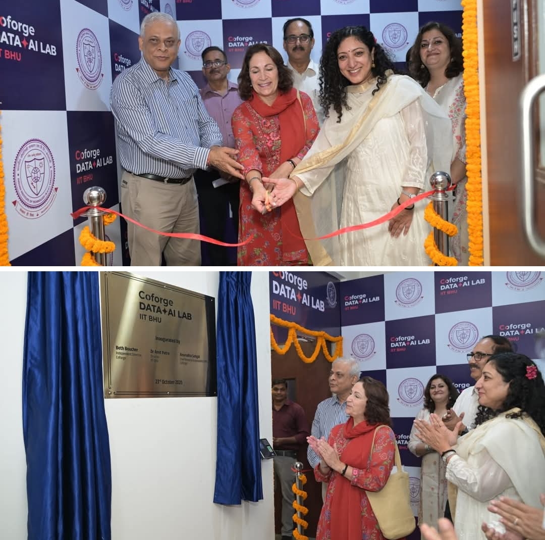 आईआईटी-बीएचयू में कोफोर्ज डेटा और एआई लैब का उद्घाटन, एआई और डेटा साइंस में नवाचार और सामाजिक प्रभाव के लिए नई पहल
