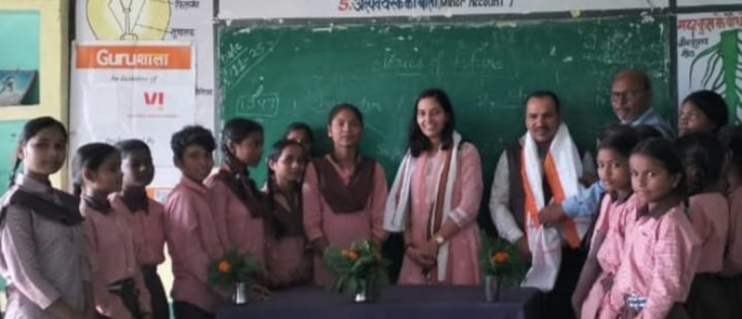 विकसित भारत के तहत छात्रों ने रखे विचार और नई सोच