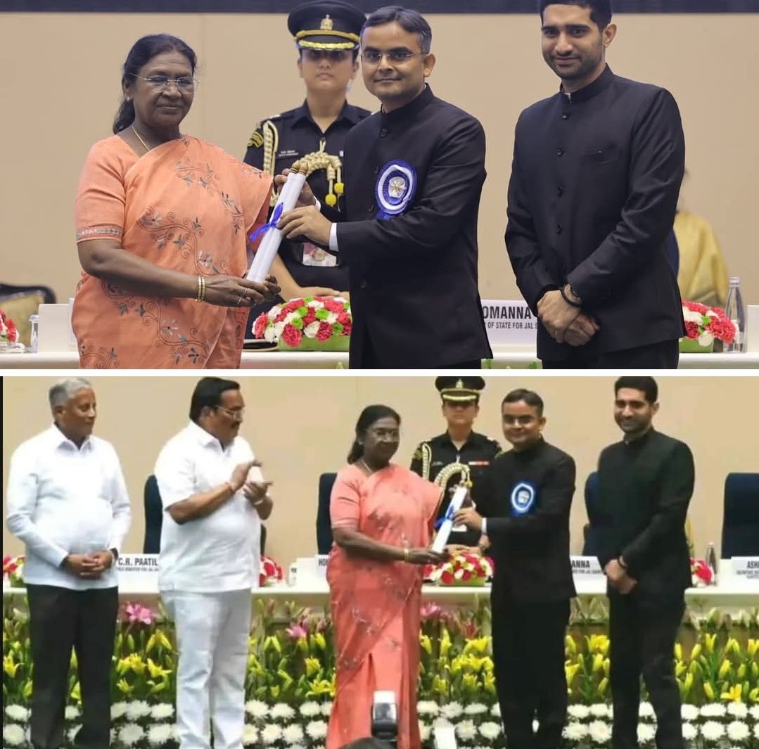 केंद्रीय मंच पर चमकी काशी: जल संरक्षण में देशभर में बड़ा सम्मान