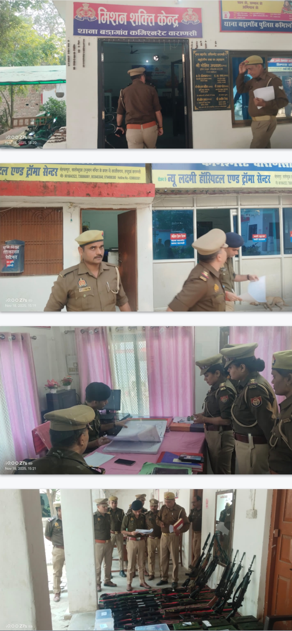 थाना बड़ागाँव का त्रैमासिक निरीक्षण, एसीपी पिण्डरा ने दिए सख्त दिशा-निर्देश