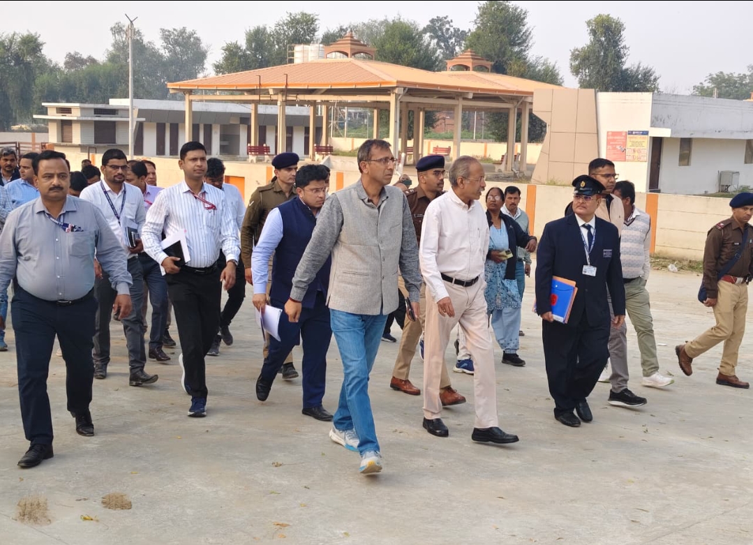 माघ मेला–2026 की तैयारी तेज: जीएम उदय बोरवणकर ने झूसी व प्रयागराज रामबाग स्टेशनों का किया निरीक्षण