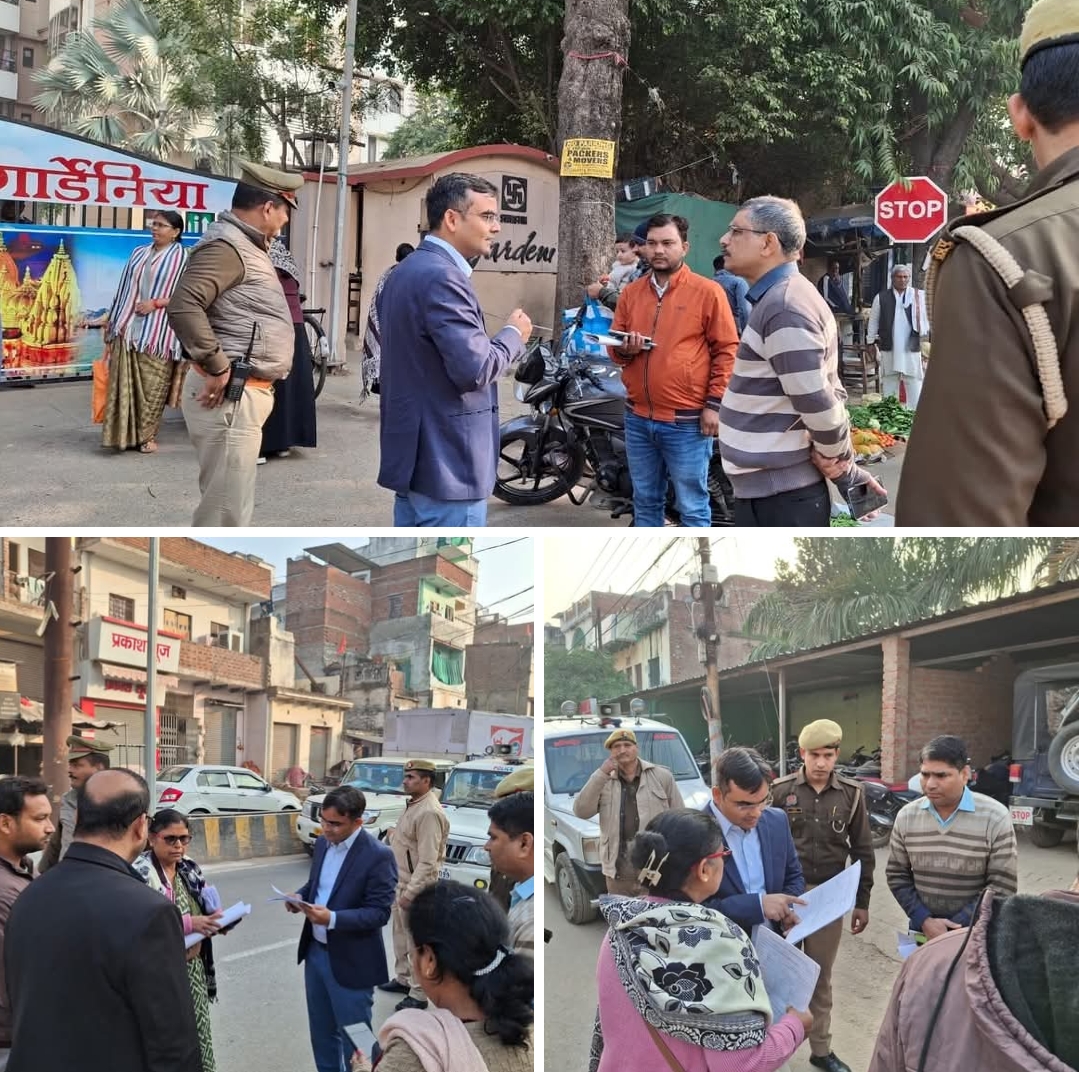 मतदाता सूची पुनरीक्षण की पड़ताल: जिलाधिकारी ने किया औचक निरीक्षण