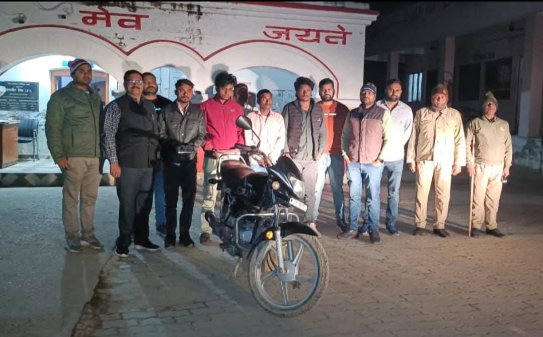 दिलदारनगर में एएनटीएफ व पुलिस की बड़ी कार्रवाई, 4 हेरोइन तस्कर गिरफ्तार—412 ग्राम हेरोइन बरामद
