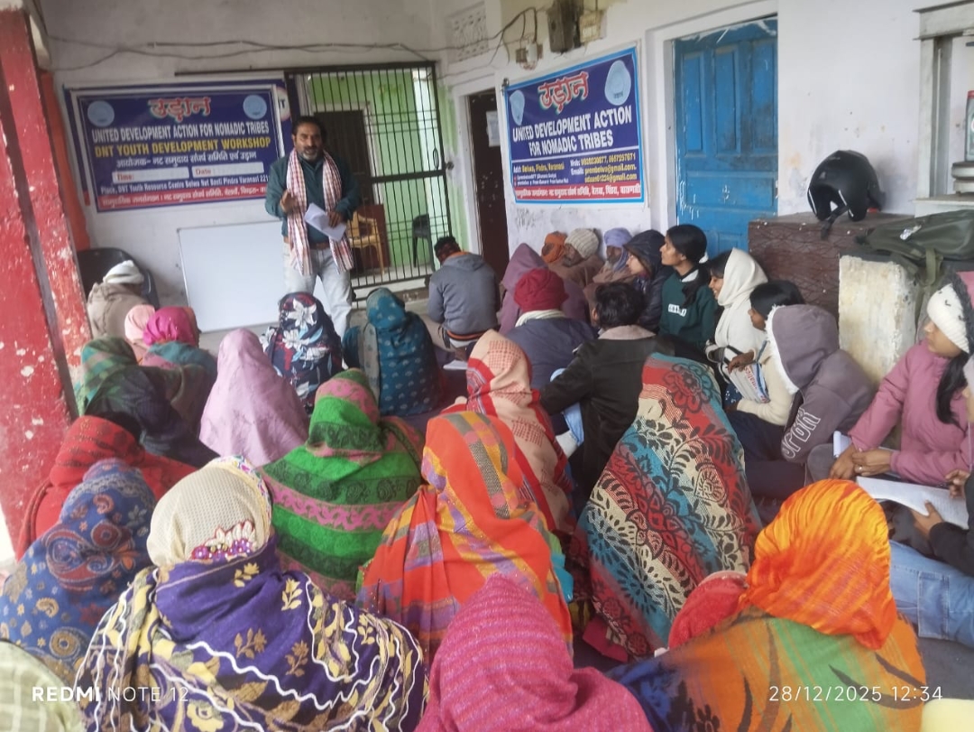 युवा नेतृत्व प्रशिक्षण से सशक्त होंगे DNT, दलित व मुसहर समुदाय के युवा