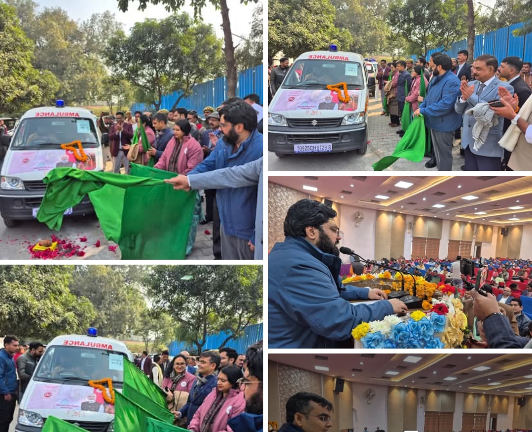 वाराणसी से महिला स्वास्थ्य की नई शुरुआतस्तन कैंसर की समय पर पहचान के लिए ‘नमो शक्ति रथ’ का शुभारंभ