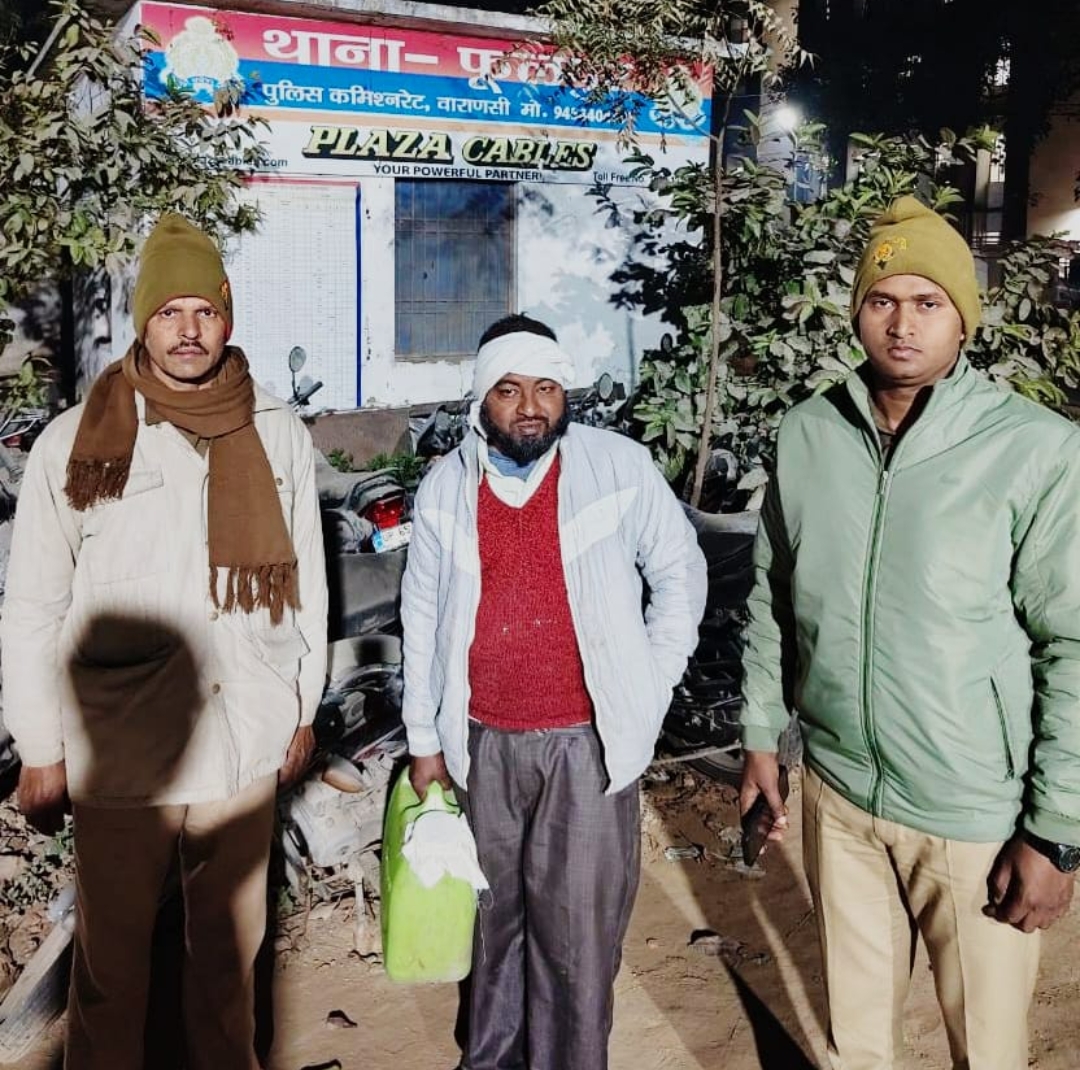 अवैध कच्ची शराब के साथ दो गिरफ्तार, 24 लीटर बरामद