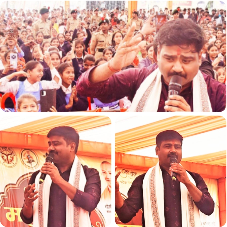 पिंडरा महोत्सव के दूसरे दिन सुर संग्राम विजेता आलोक कुमार ने बिखेरी सुरों की सरिता