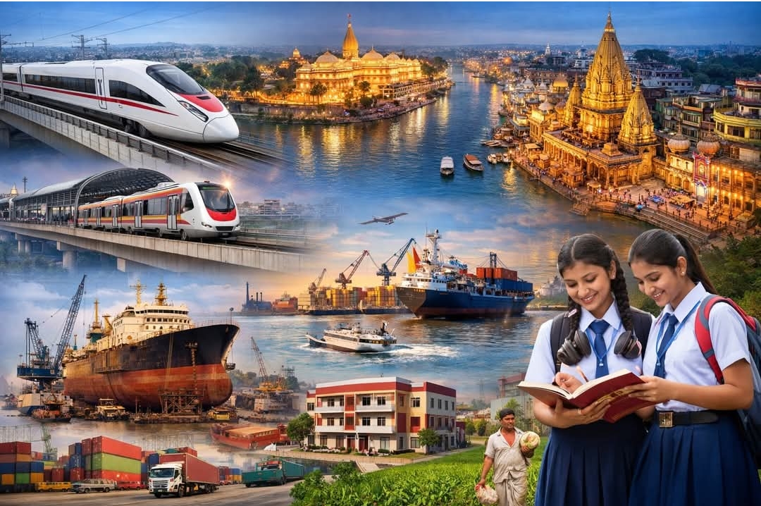 Budget 2026 में यूपी को मेगा बूस्ट: 2 हाईस्पीड रेल कॉरिडोर, काशी–अयोध्या–मथुरा में मेट्रो की राह साफ