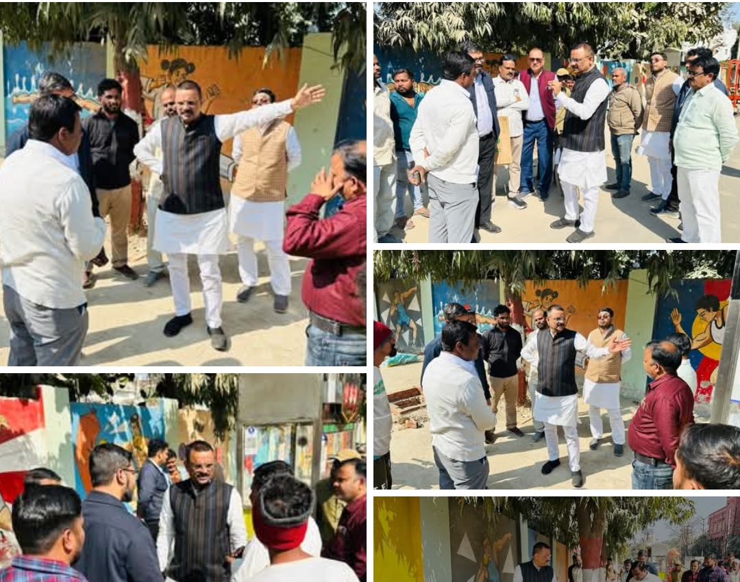 सीएम ग्रिड्स से बदलेगा सिगरा का रोड नेटवर्क, महापौर ने लिया जमीनी जायज़ा