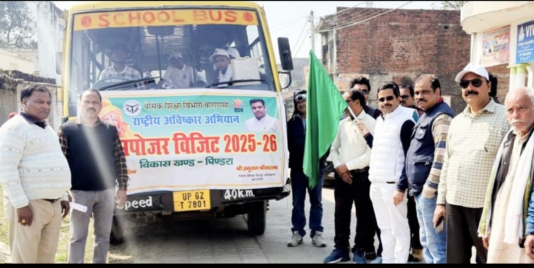 एक्सपोजर विजिट के तहत छात्रों ने किया सारनाथ का भ्रमण