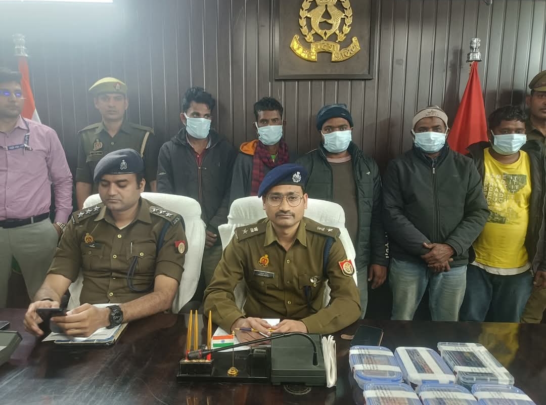 ट्रोजन APK से 42.50 लाख की साइबर ठगी का खुलासा, गैंग सरगना समेत 5 गिरफ्तार