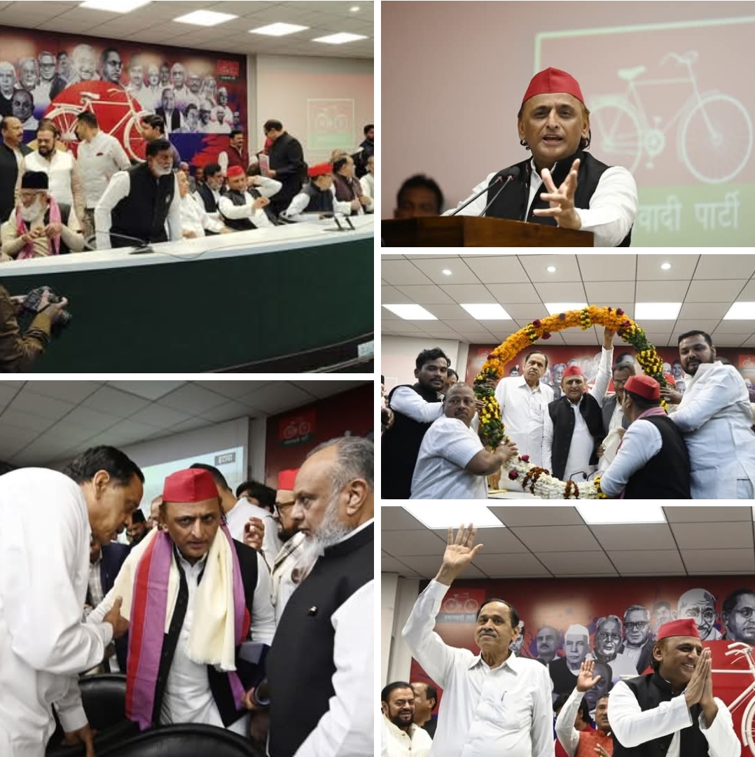 लखनऊ से बड़ी सियासी खबर: नसीमुद्दीन सिद्दीकी सपा में शामिल, अखिलेश यादव ने दिलाई सदस्यता