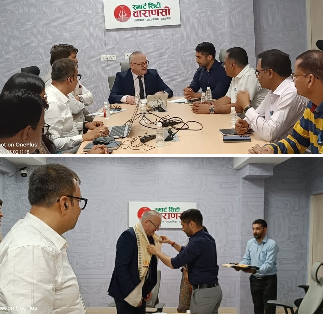 Vasile Carare का काशी दौरा