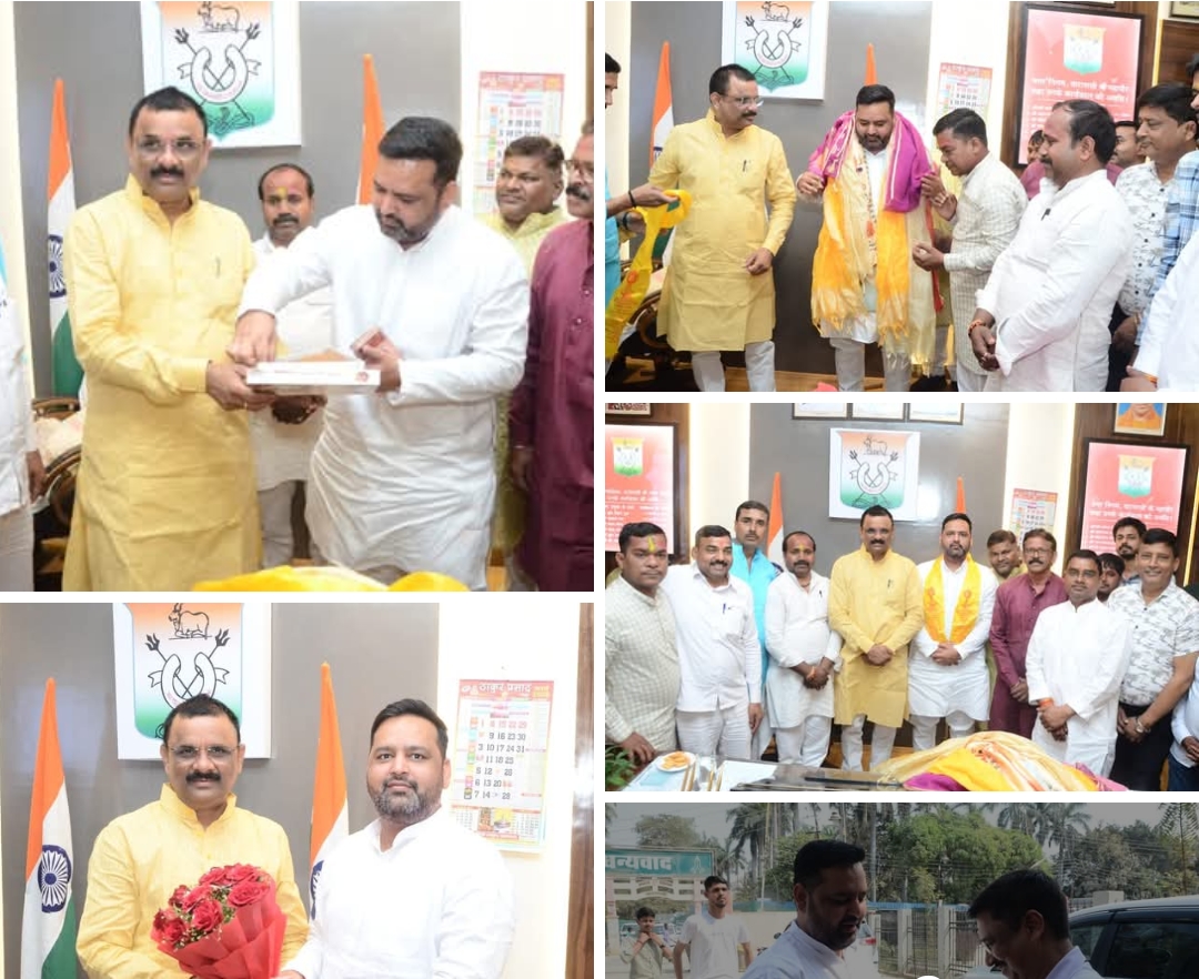 इंग्लैंड के वेलिंगबोरो मेयर की वाराणसी में महापौर से मुलाकात, शहरी विकास और निवेश पर चर्चा