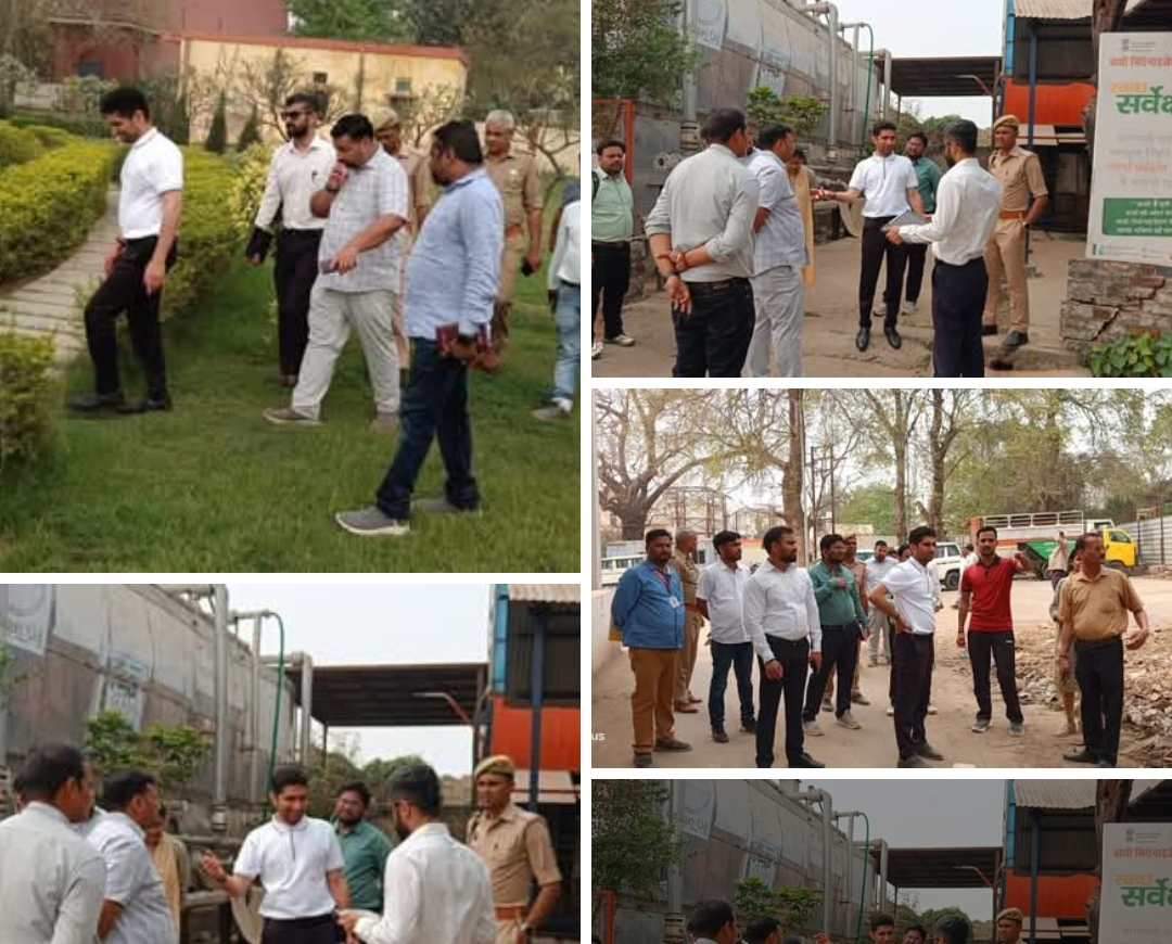 कचरा प्रबंधन को नई रफ्तार: नगर आयुक्त हिमांशु नागपाल ने MRF सेंटर और वेस्ट टू एनर्जी प्लांट का किया निरीक्षण