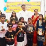 वार्षिकोत्सव में निपुण व मेधावी छात्र हुए सम्मानित