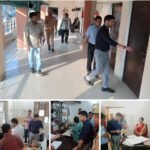 नगर आयुक्त का औचक निरीक्षण: पारदर्शिता और समयबद्ध कार्य के सख्त निर्देश