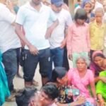 युवक की नदी में डूबकर मौत, परिजनों ने लगाया हत्या का आरोप; पुलिस वाहन का शीशा तोड़ा