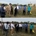 डीएम की मौजूदगी में क्रॉप कटिंग, मुर्दहा में गेहूं उत्पादन का सटीक आंकलन